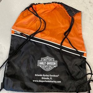 Brand new Harley Davidson back pack/bag. Official from the Orlando Harley shop
